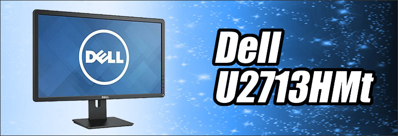 Dell U2713HMt 27インチ液晶ディスプレイ 解像度 2560×1440ドット IPS