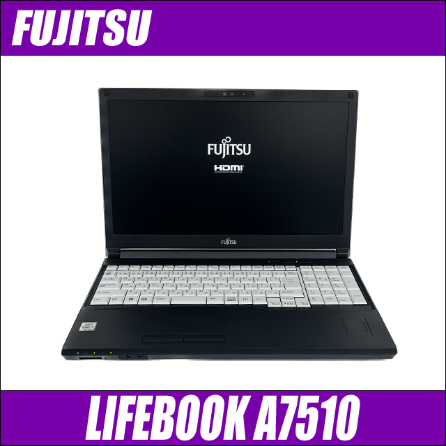 FUJITSU LIFEBOOK A7510@kWindows11-Pro/Windows10ɕύXlktHDlk15.6^lkWPSItBXtl