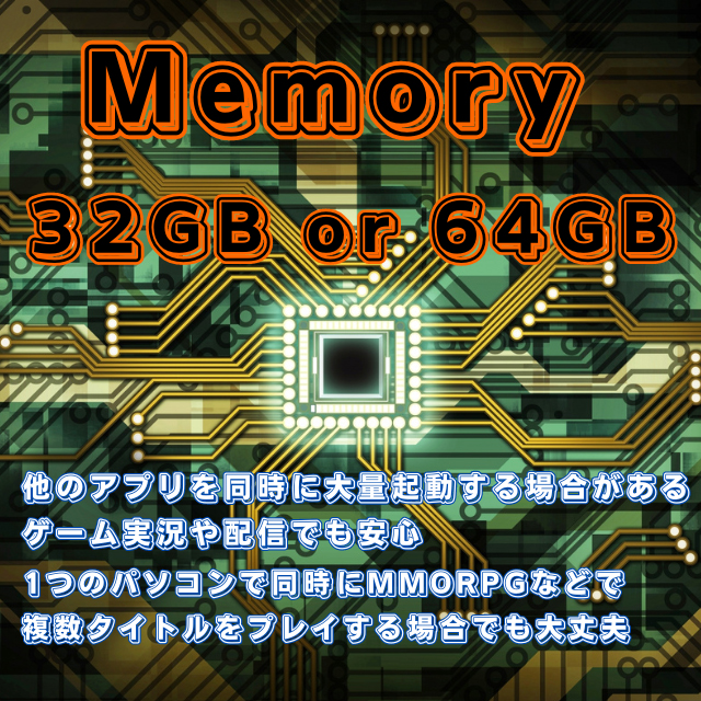 メモリ★32GBor64GB