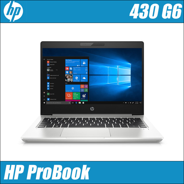 HP ProBook 430 G6　〔NVMe SSD256GB〕〔13.3型液晶〕〔WEBカメラ内蔵〕〔モバイルPC〕〔WPSオフィス付き〕