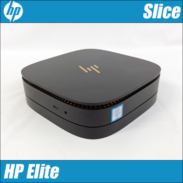 HP Elite Slice　〔モジュール型プレミアムPC〕〔WPSオフィス付き〕〔サイズ約165X165X47mm〕