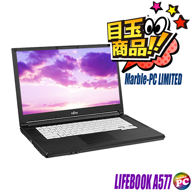 FUJITSU LIFEBOOK A577 _rbNڋʊ^@kWindows11 or 10/15.6^/DVD}`/WPSItBXtl