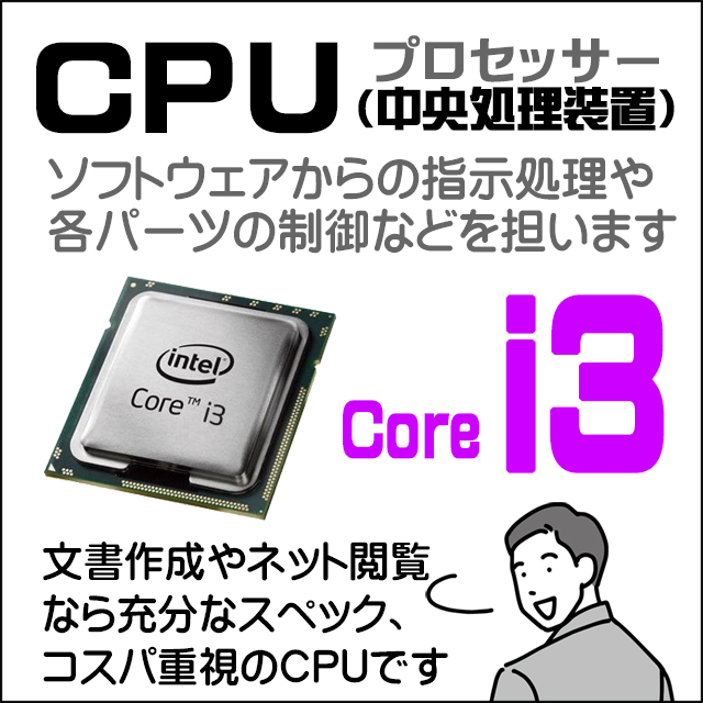 CPU★コアi3